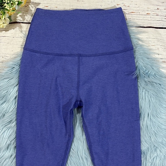 Beyond Yoga Midi Spacedye Indigo Purple Leggings - Picture 6 of 8